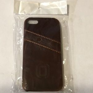 Dockem iPhone 5/5s or SE 1 Wallet/Card Case - brown